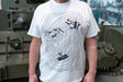 Topographical Tanks Arena White T-shirt T-Shirt Aspire