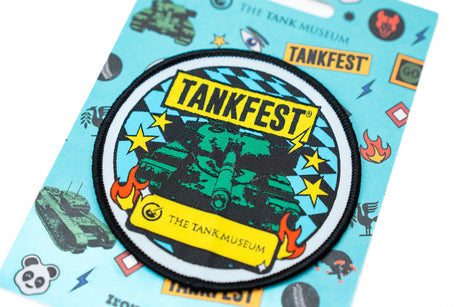 TANKFEST 2026 Iron on Patch Iron On Badge PawPrint