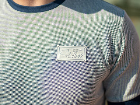 Sherman Tank Badge T-Shirt T-Shirt [variant_option4]