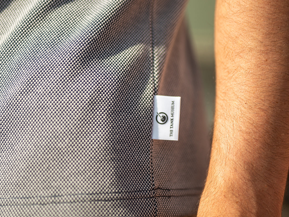 Sherman Tank Badge Polo Polo Shirt [variant_option4]