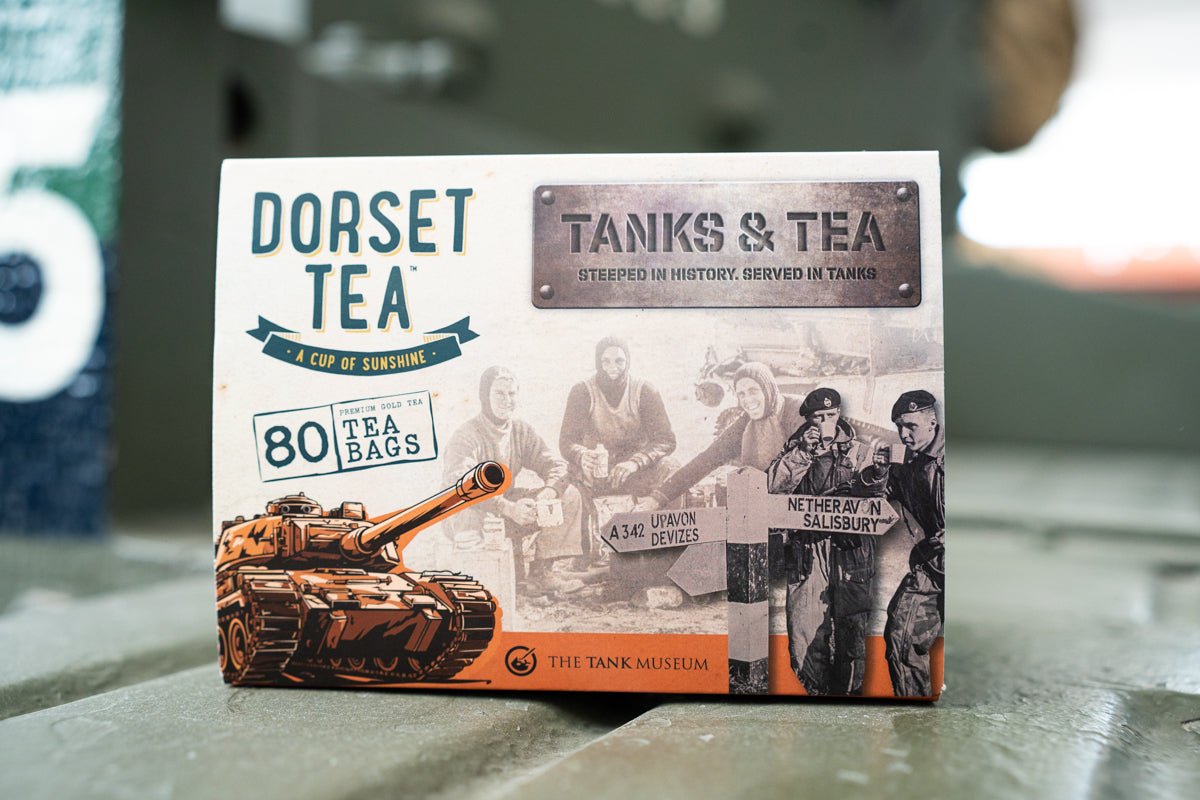 Dorset Tanks & Tea 80 Tea Bags Drink Hunts