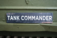 Tank Commander Wood Wall Sign Wall Art The Original Metal Sign Co