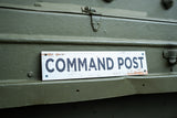 Command Post Wood Wall Sign Wall Art The Original Metal Sign Co
