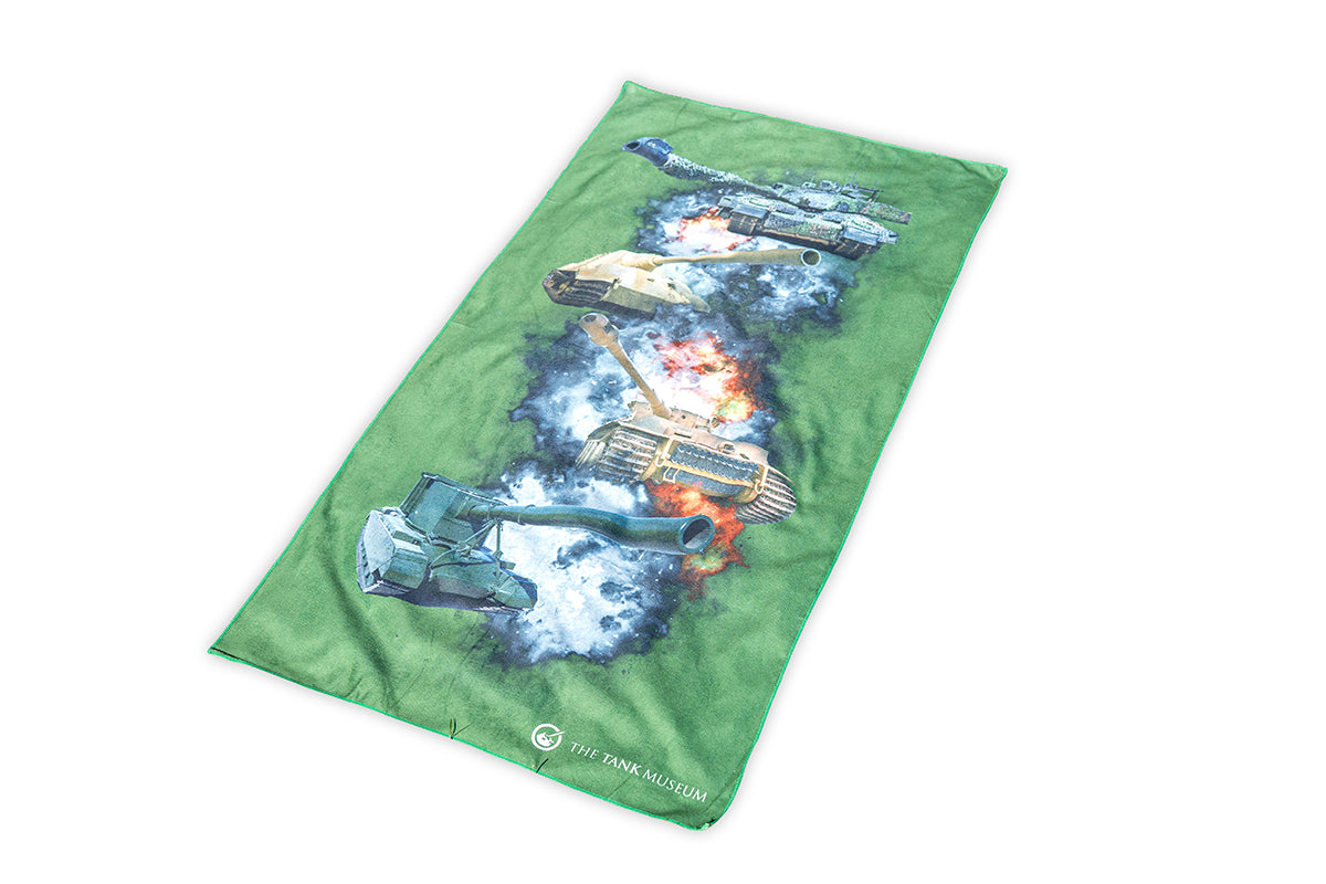 Big Guns Tanks Beach Towel