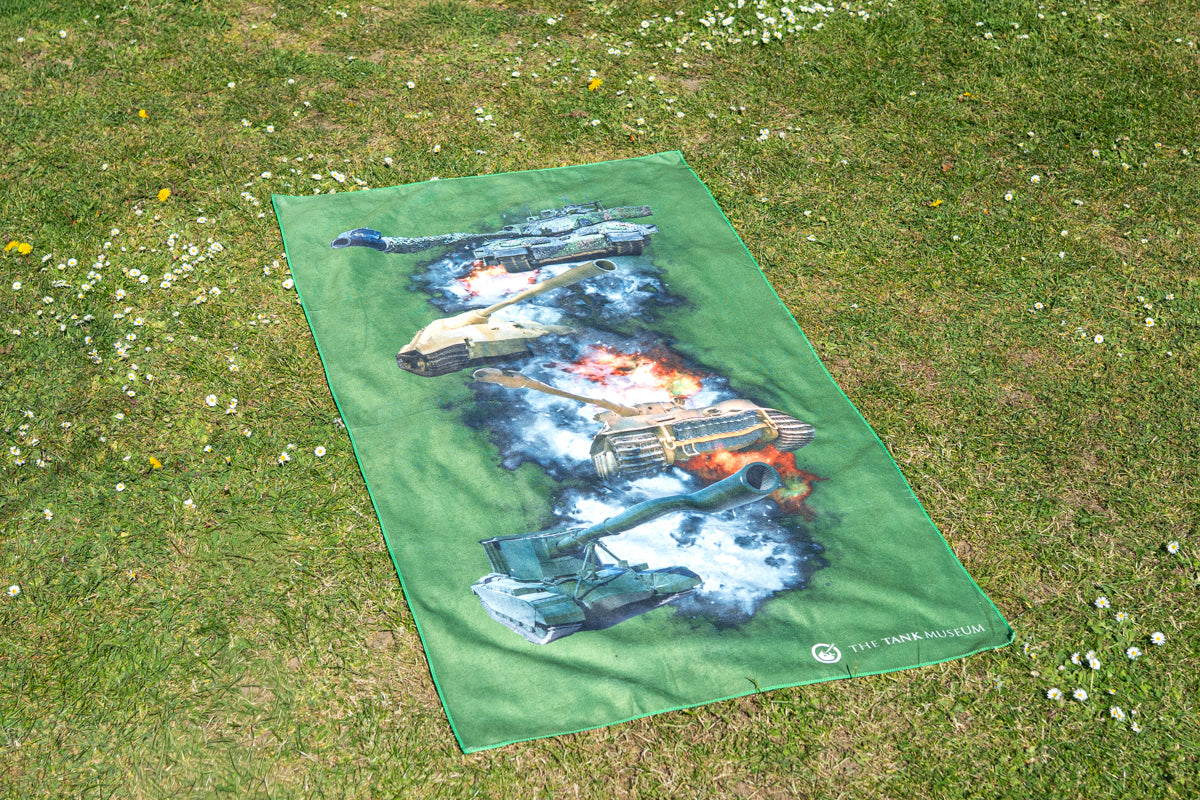 Big Guns Tanks Beach Towel