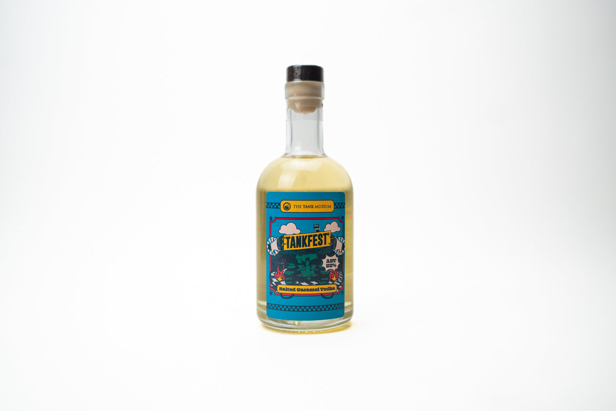 TANKFEST Salted Caramel Vodka Liqueur Drink Friary Vintners LTD