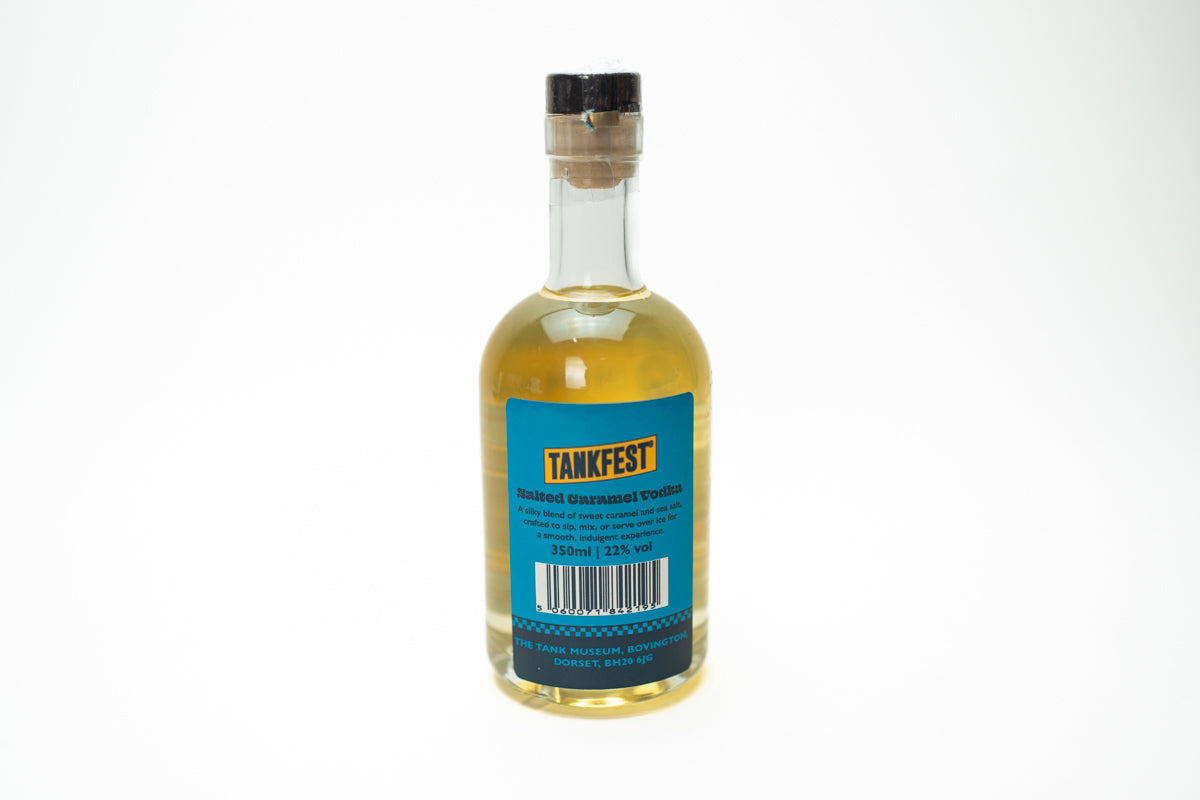 TANKFEST Salted Caramel Vodka Liqueur Drink Friary Vintners LTD