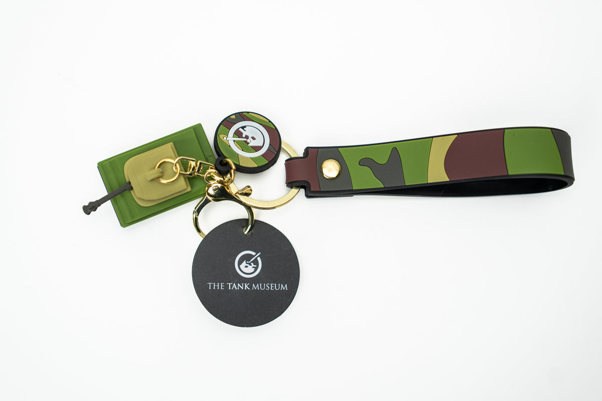 Sherman Tank Bag Clip Keyring Keyring Kandy Toys