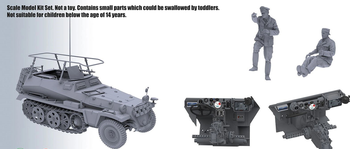Das Werk 1/16 Sd.Kfz.250/3 Ausf.A Grief Scale Model Das Werk