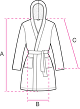 Tank Outline Fleece Dressing Gown (WO, RM, Weight, Photos) Loungewear/pyjamas/fleece [variant_option4]