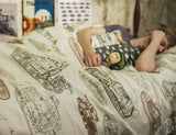 Tank Museum Bedding: New Tanks Outline Homeware [variant_option4]