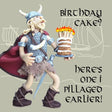 One I Pillaged Earlier Greeting Card Greetings Card Holy Mackerel