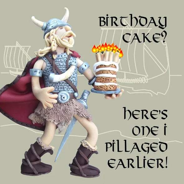 One I Pillaged Earlier Greeting Card Greetings Card Holy Mackerel