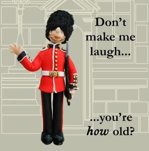 You're How Old? Birthday Greeting Card
