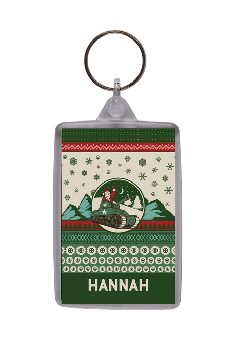 Xmas Knit Jumper 2026 Personalised Keyring Keyring My Moments