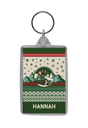 Xmas Knit Jumper 2026 Personalised Keyring TEST Keyring My Moments