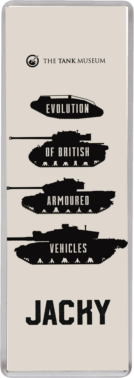 Evolution of British Armoured Vehicles Personalised Magnet Fridge Magnet My Moments