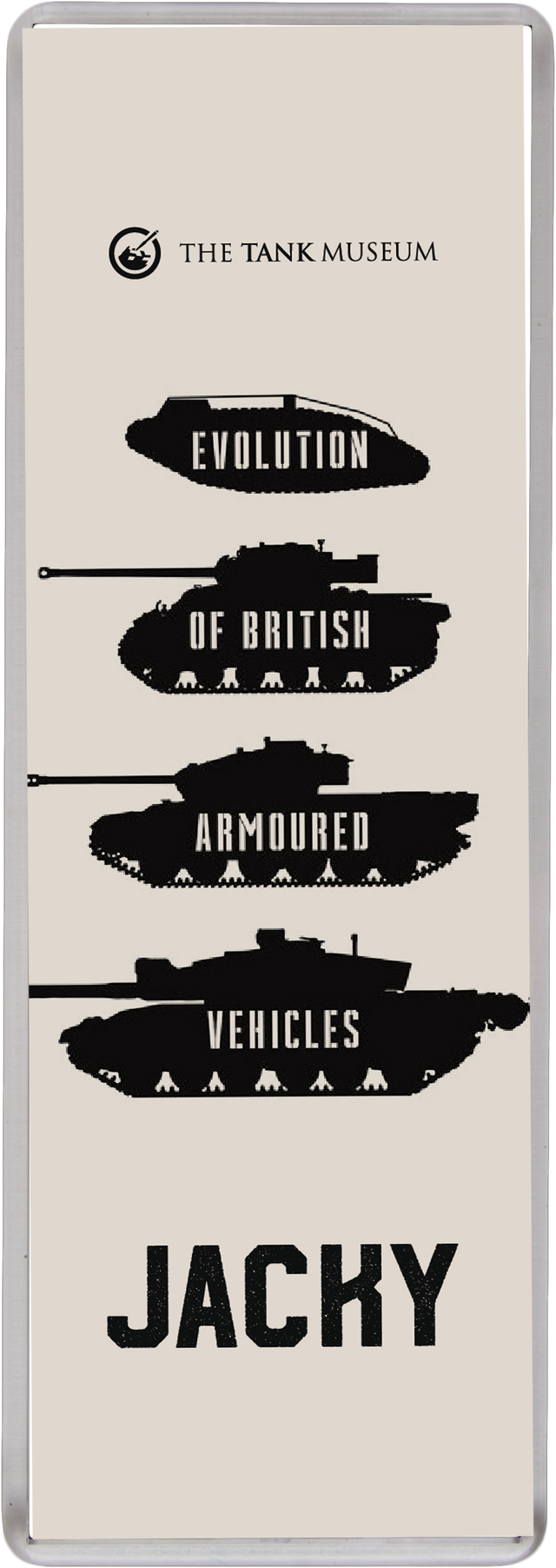 Evolution of British Armoured Vehicles Personalised Magnet Fridge Magnet My Moments