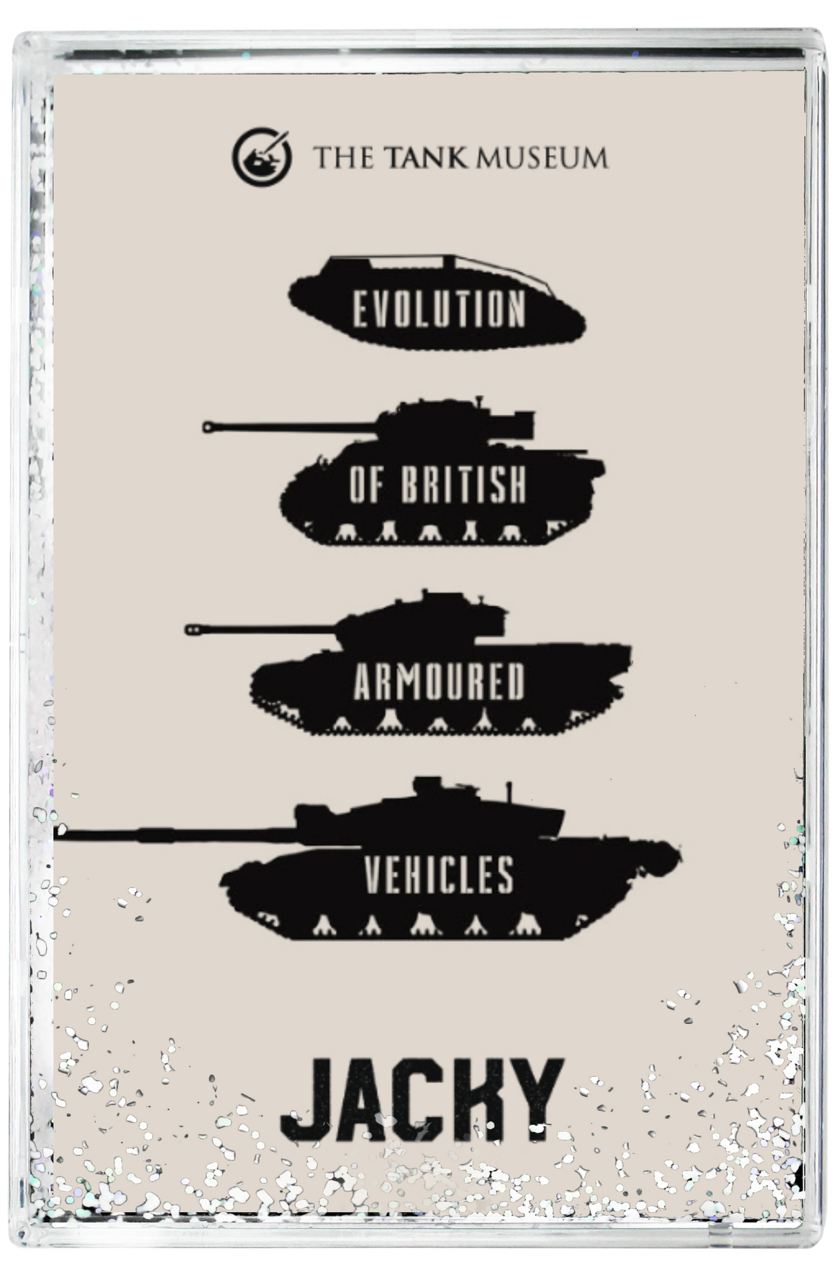 Evolution of British Armoured Vehicles Glitter Block