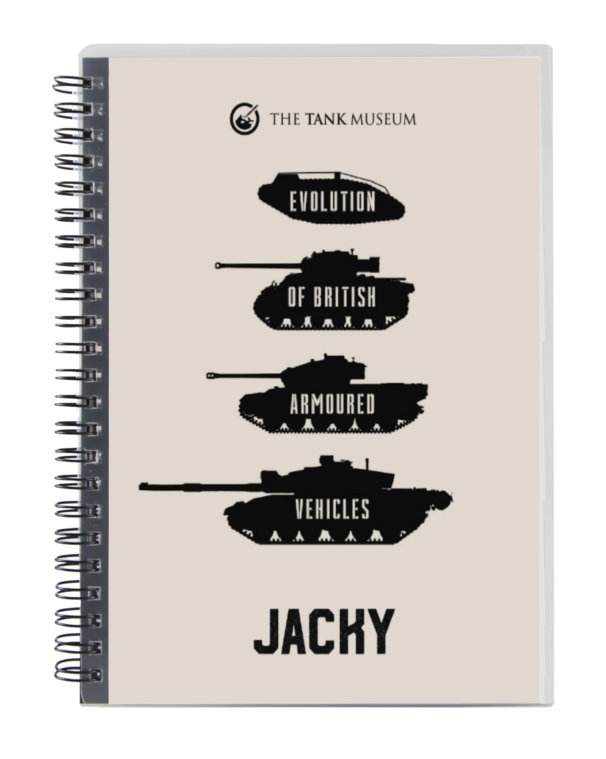 Evolution of British Armoured Vehicles Personalised Notebook