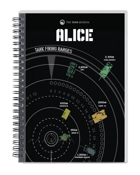 Firing Range Personalised Notebook Stationery My Moments