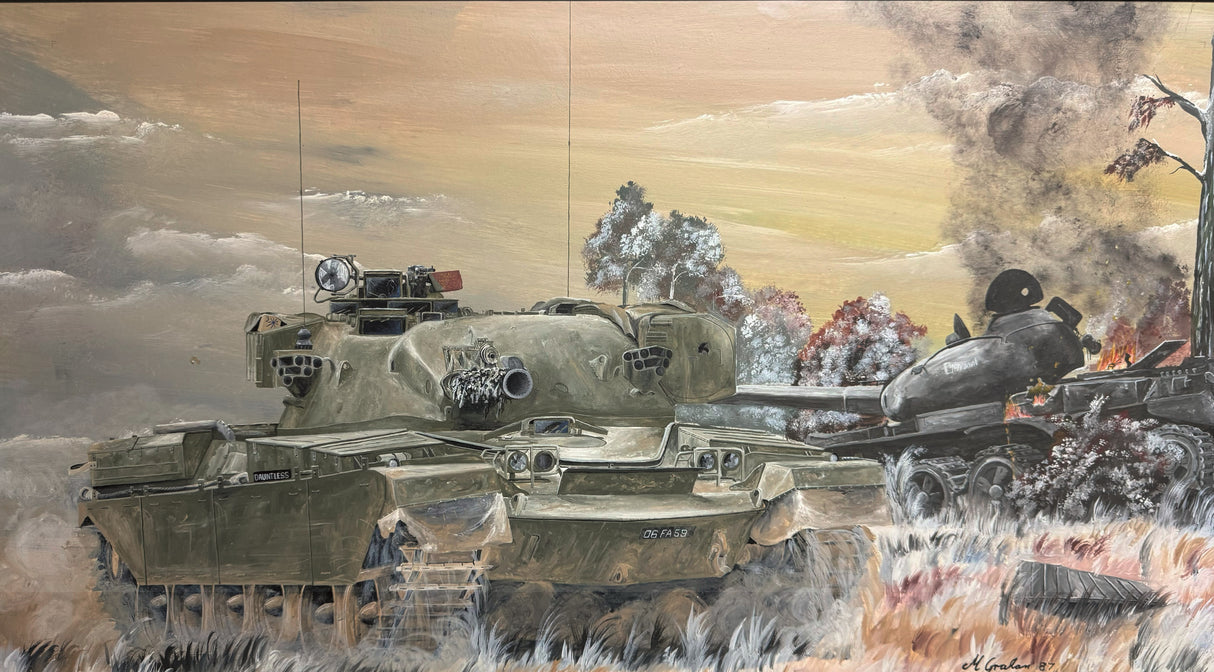 Tank Art: The Mick Graham Story Book Amberley Publishing