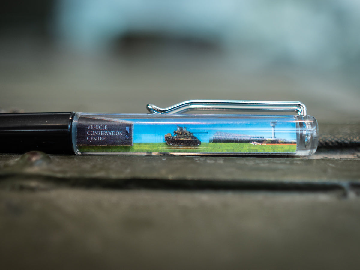 Sherman Fury Tank Floating Pen