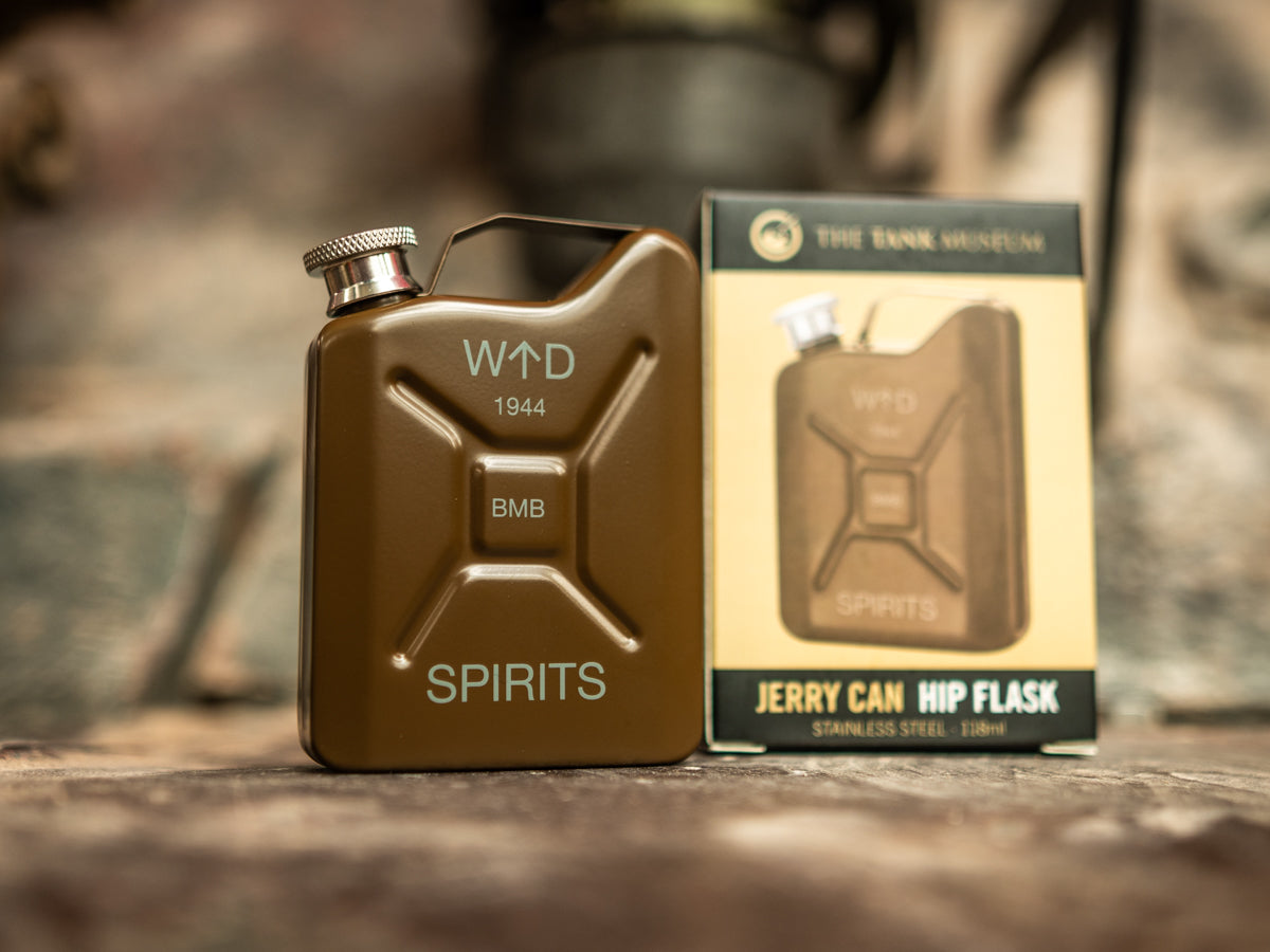 Exclusive Jerry Can Hip Flask – The Tank Museum
