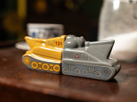 Tiger 131 and Sherman Tank Salt & Pepper Shakers
