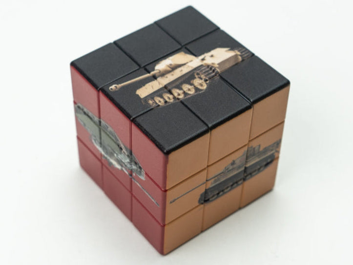 Tanks Square Puzzle Cube