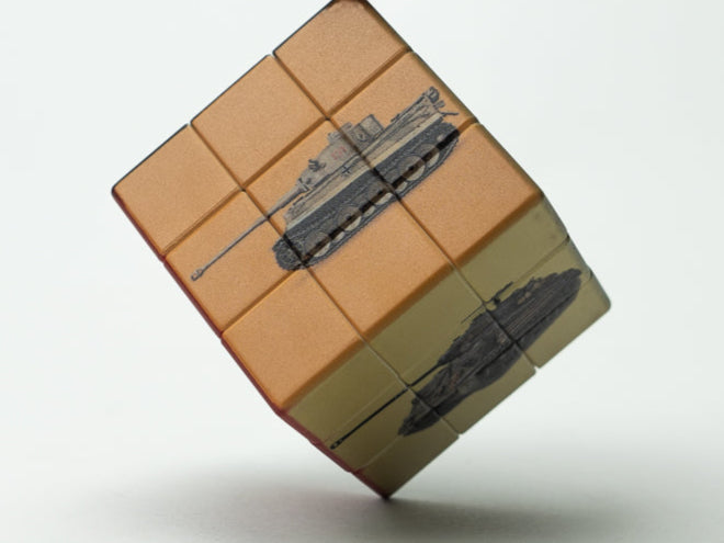 Tanks Square Puzzle Cube