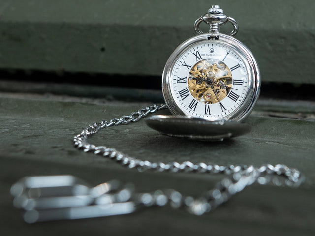 Exclusive Tank Museum Embossed Mechanical Pocket Watch Watch [variant_option4]