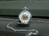 Exclusive Tank Museum Embossed Mechanical Pocket Watch Watch [variant_option4]