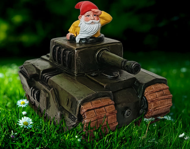 Tank Commander Gnome Homeware [variant_option4]