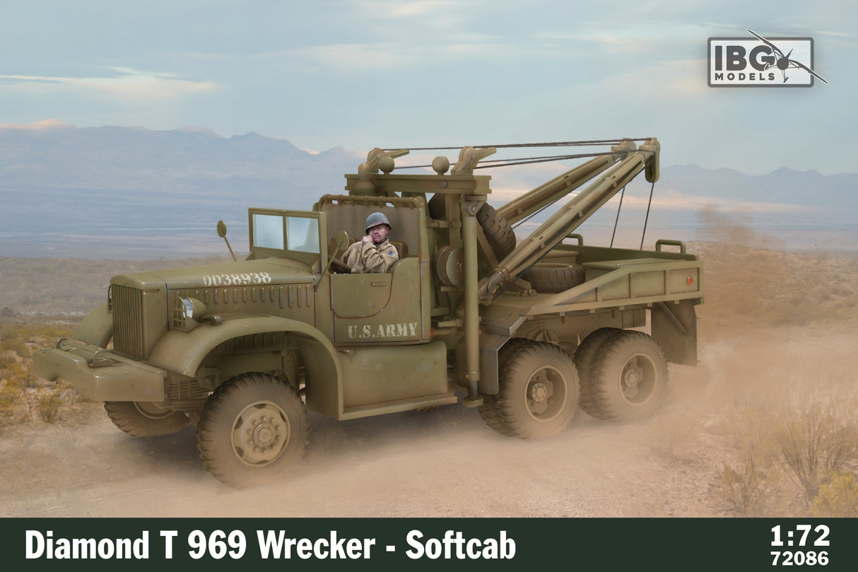 IBG 1/72 Diamond T 969 Wrecker - Softcab