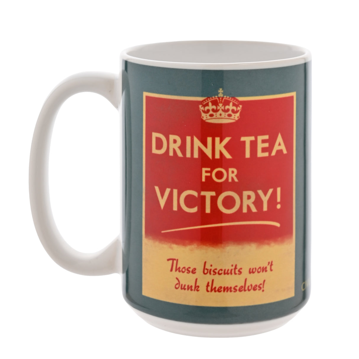 Civil Defence Drink Tea For Victory Mug