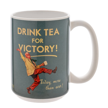 Civil Defence Drink Tea For Victory Mug