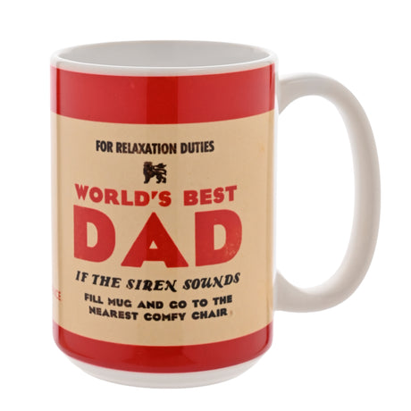 Civil Defence World's Best Dad Mug