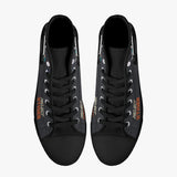 King Tiger V2 High Top Canvas Black Trainer Footwear I Love A Hanger