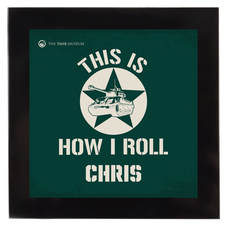 How I Roll Personalised Square Coaster Coaster My Moments