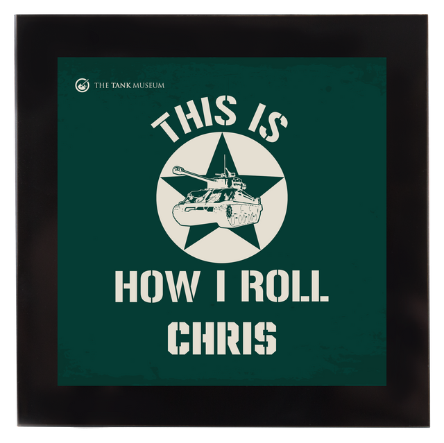 How I Roll Personalised Square Coaster Coaster My Moments