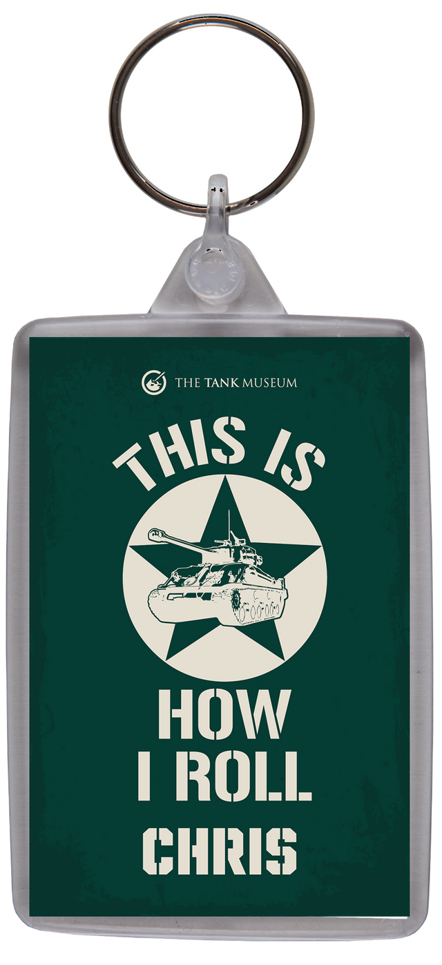This Is How I Roll Personalised Keyring Keyring My Moments
