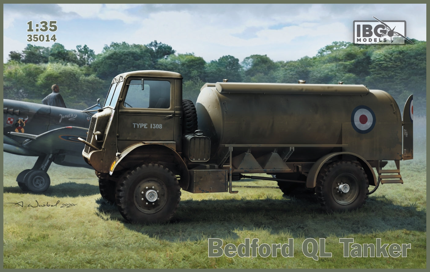 IBG 1/35 Bedford QL Petrol Tanker – The Tank Museum