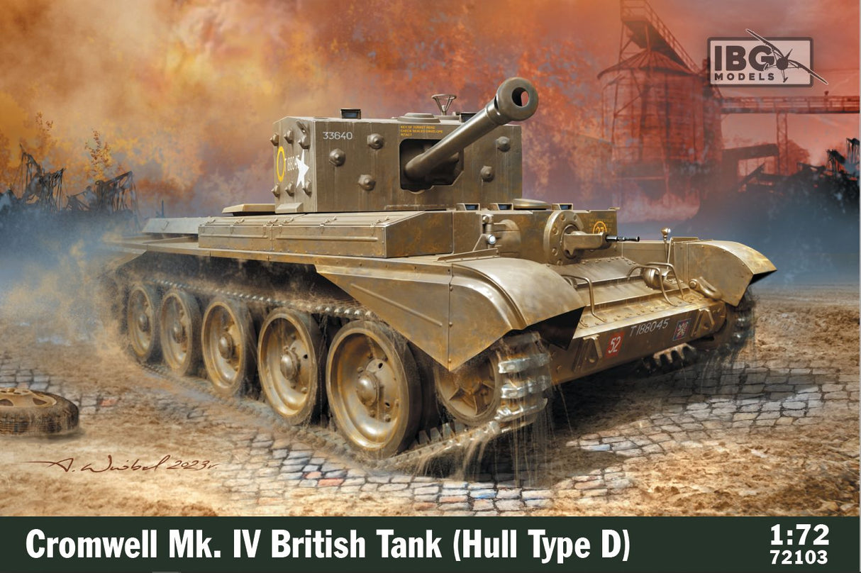 IBG 1/72 Cromwell Mk.4 Tank (Hull type D)