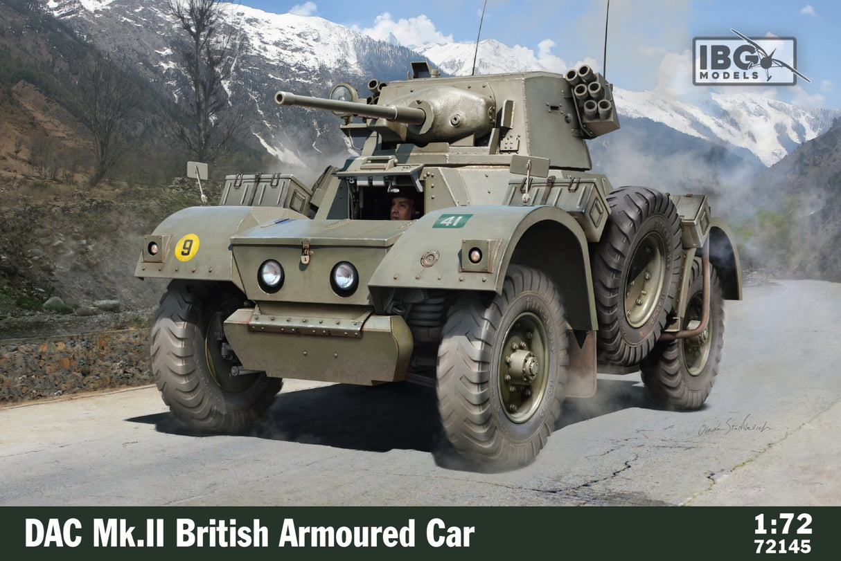 IBG 1/72 DAC Mk.2 British Armoured Car.