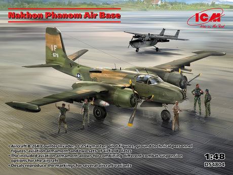 ICM 1/48 Nakhon Phanom Air Base Scale Model [variant_option4]