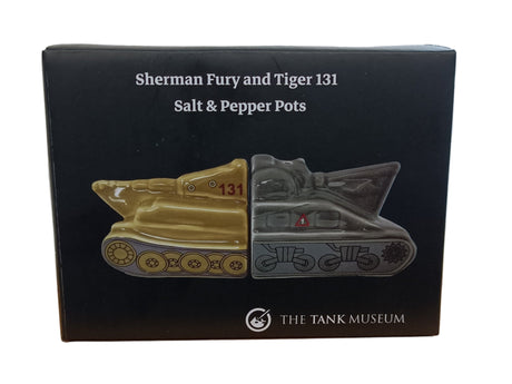 Tiger and Sherman Tank Salt & Pepper Shakers (Photos and Description) Homewares [variant_option4]