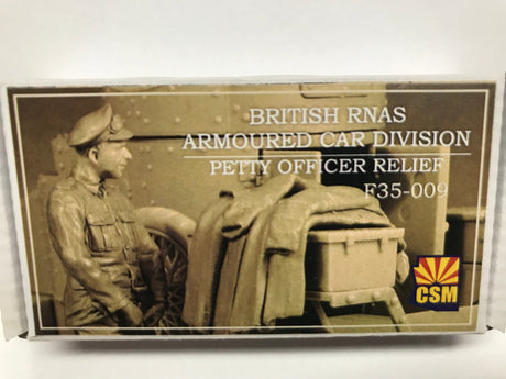 CSM 1/35 Scale Figures. Scale Model British RNAS Pety Officer Relief [variant_option4]
