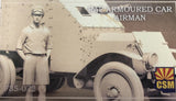 CSM 1/35 Armoured Tender Scale Figures. Scale Model RAF armoured car airman. [variant_option4]