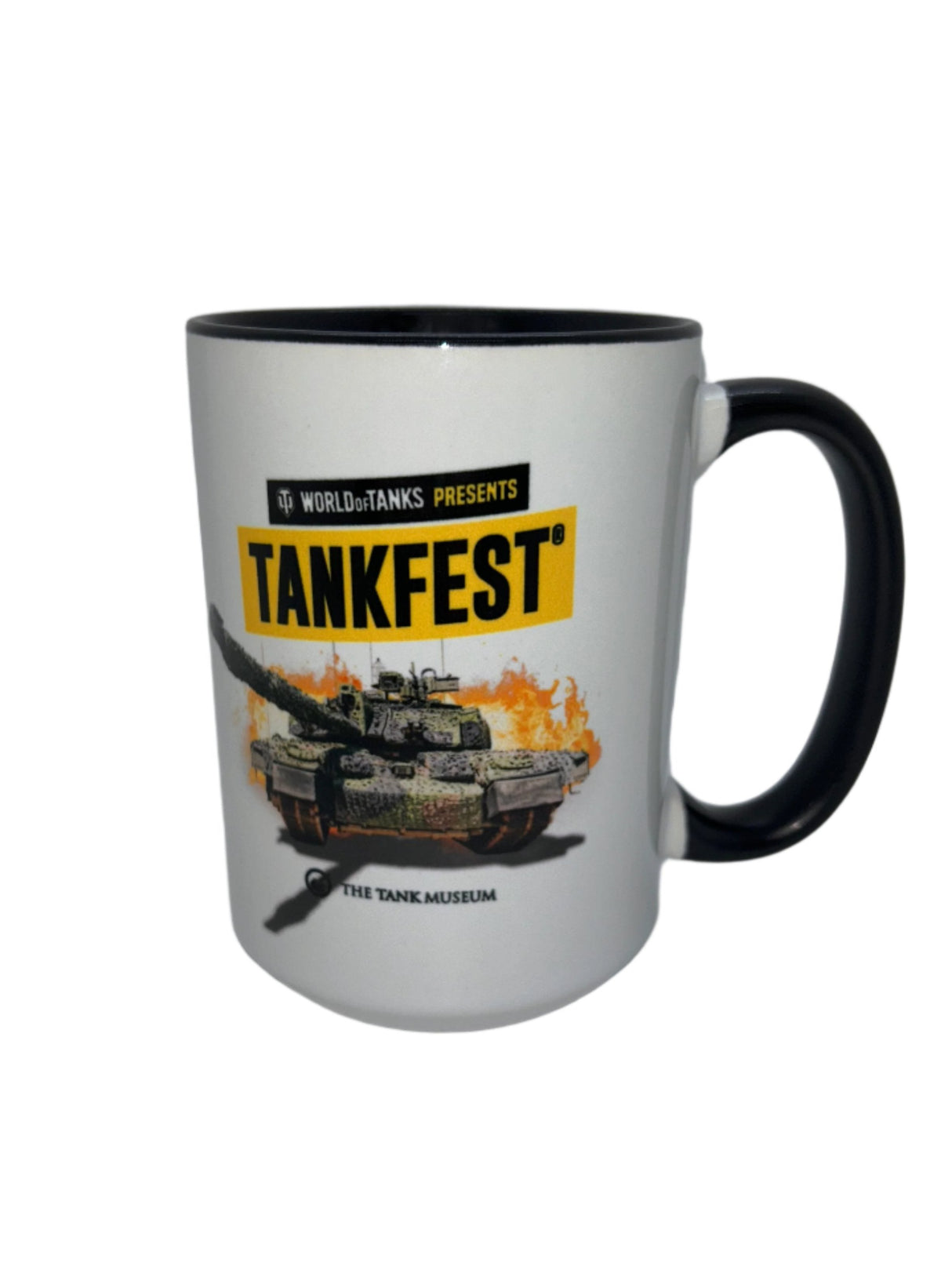 TANKFEST 2024 Mug with Black Handle